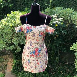 Two piece skirt shirt dress, small